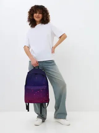 Рюкзак джинсовый / Gradient background