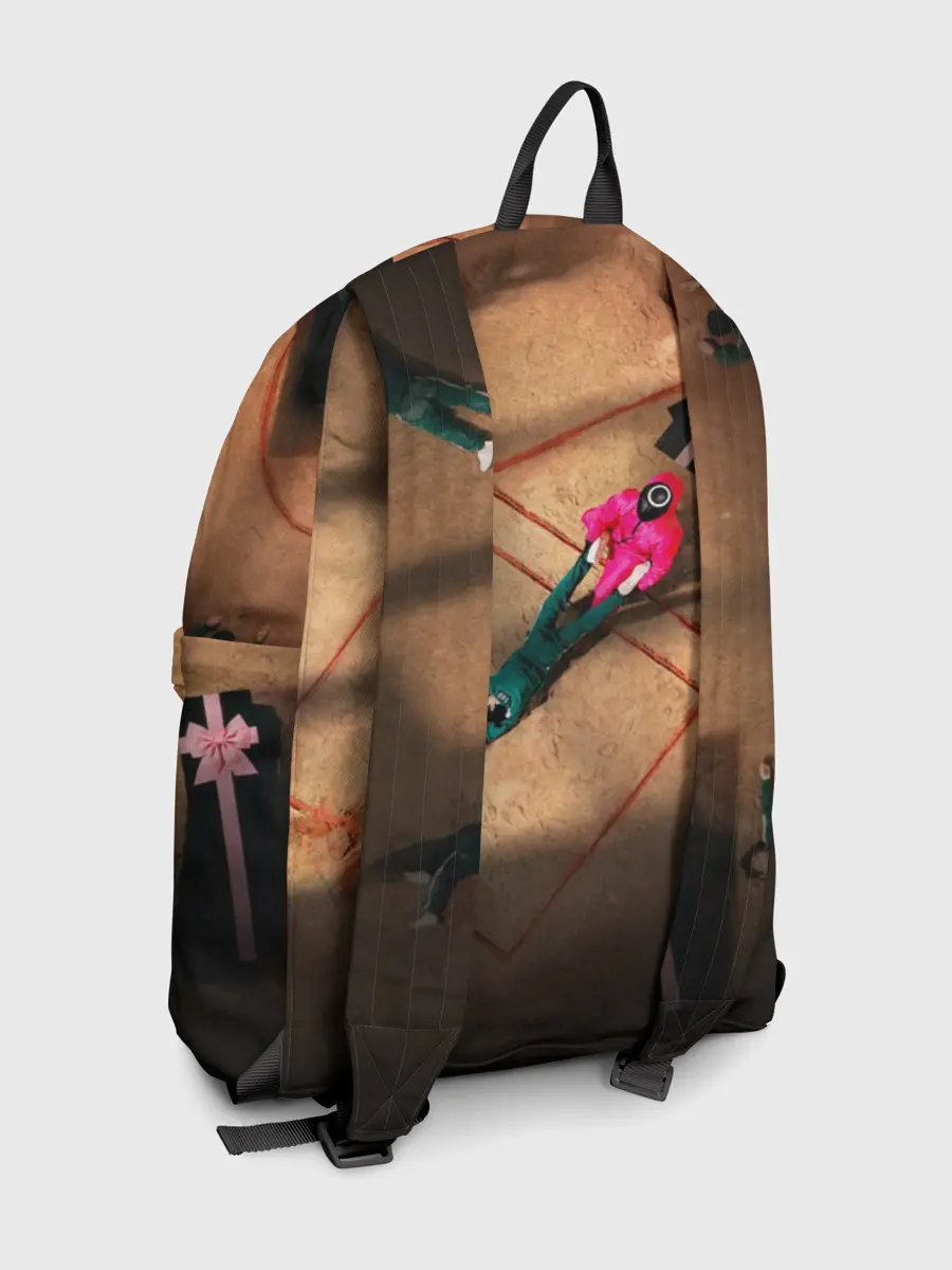 Рюкзак джинсовый / Игра в Кальмара Обложка