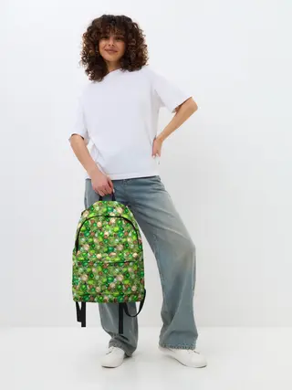 Рюкзак джинсовый / Новогодние Игрушки