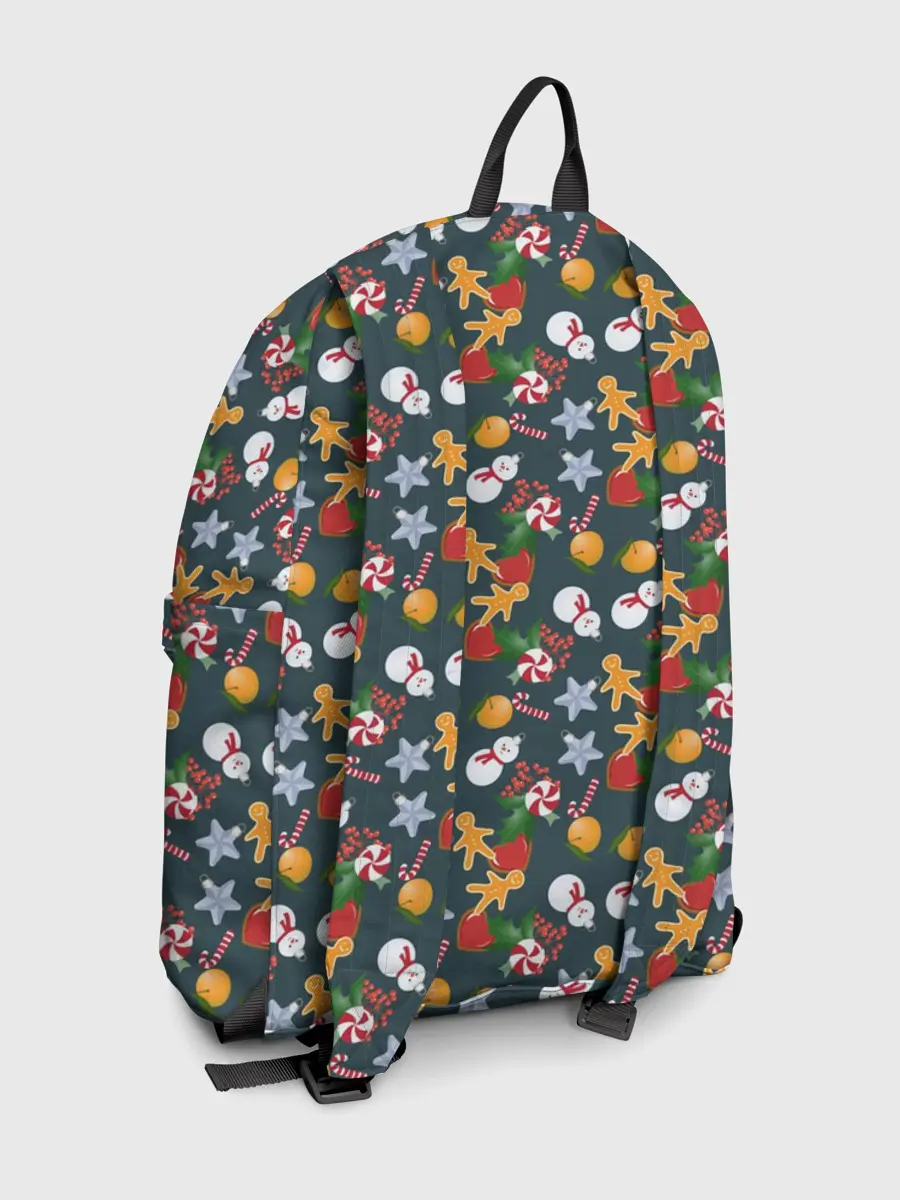 Рюкзак джинсовый / Игрушки Ёлочные