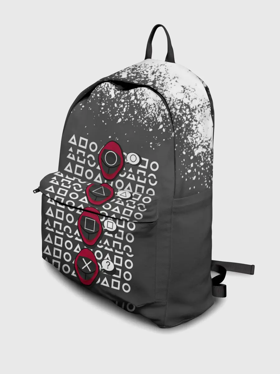 Рюкзак джинсовый / КТО КРЕСТ | ИГРА В КАЛЬМАРА