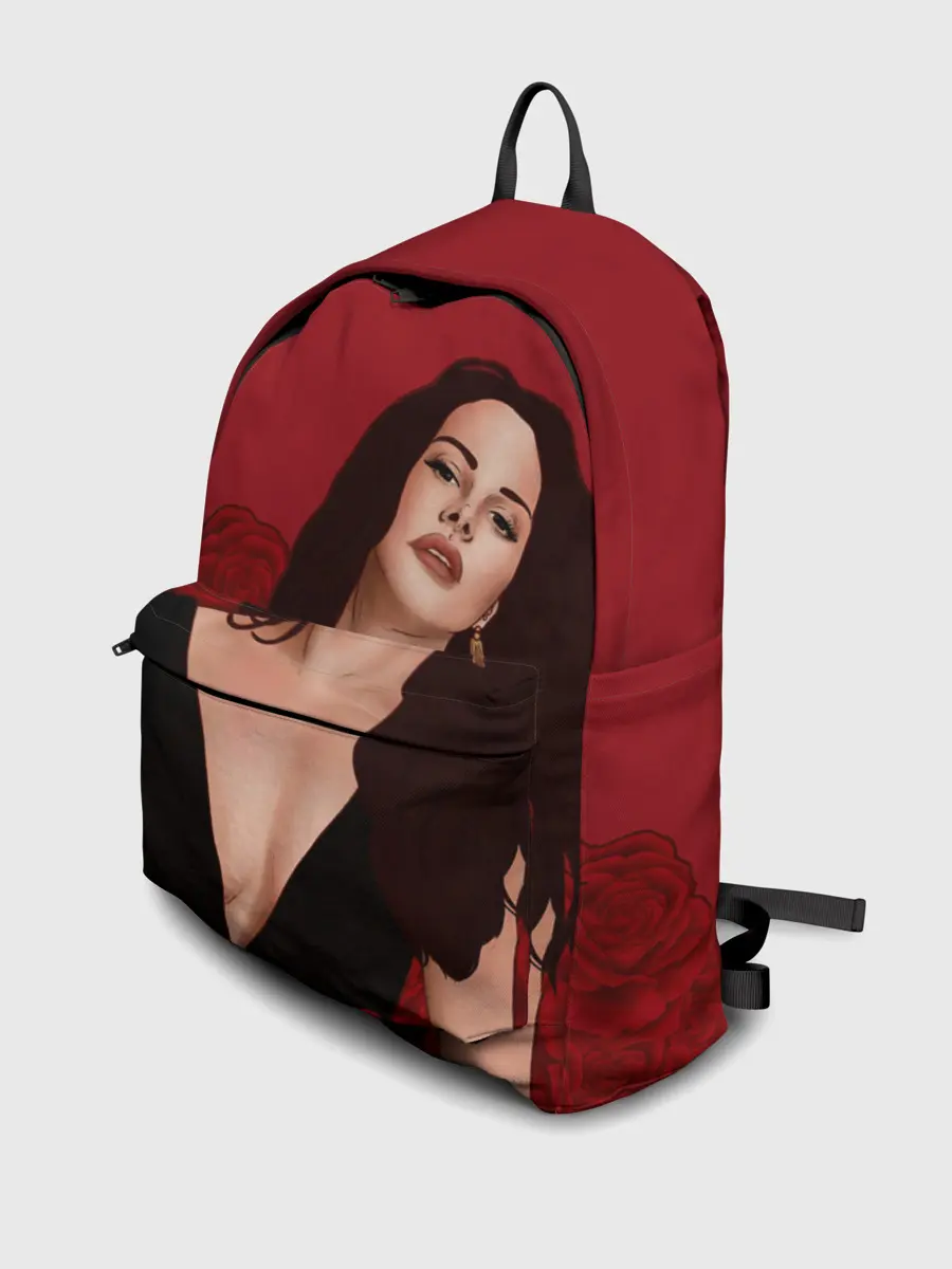 Рюкзак джинсовый / Лана в розах