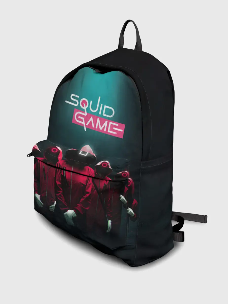 Рюкзак джинсовый / Беспощадный Кальмар