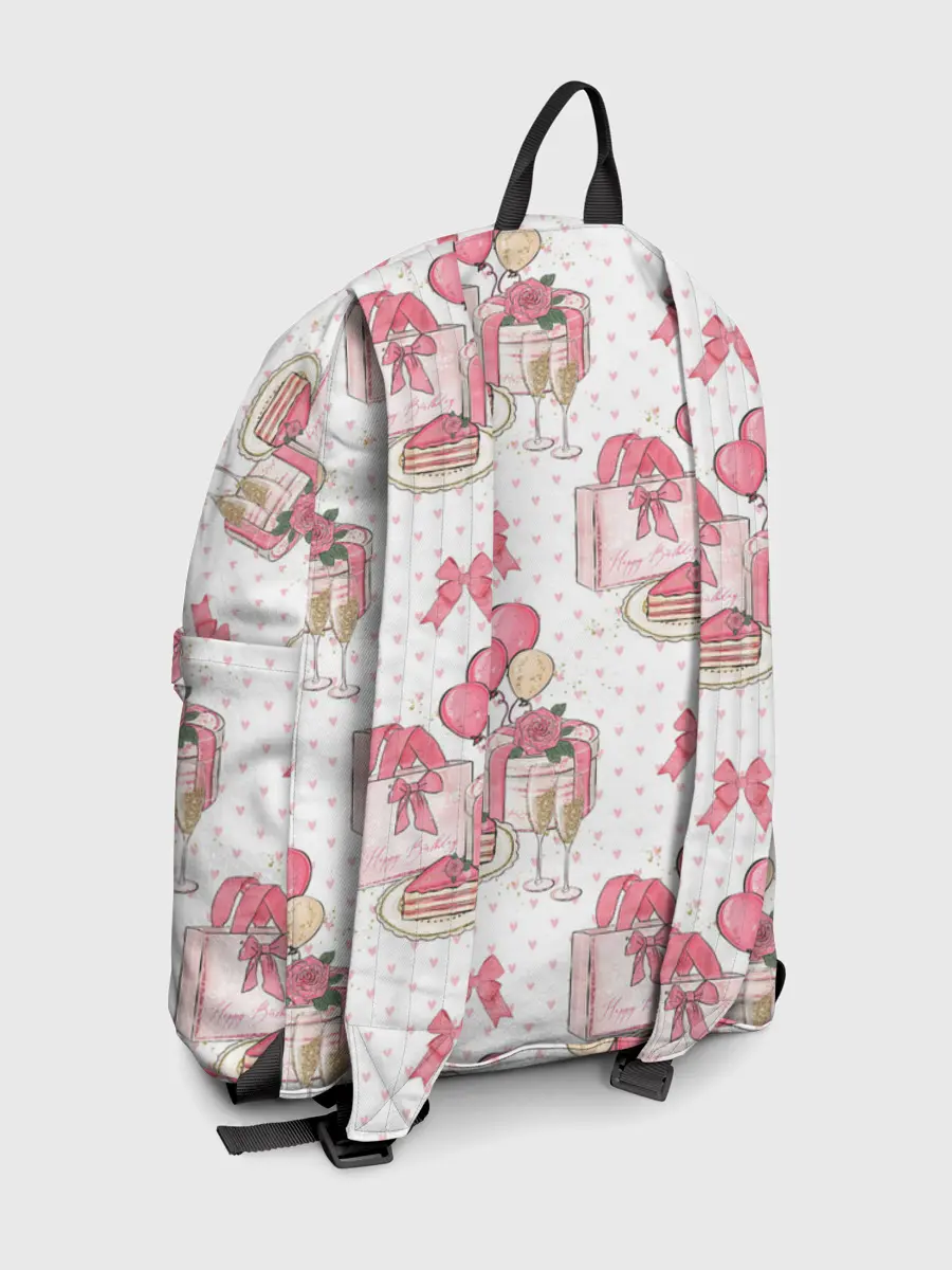 Рюкзак джинсовый / Счастливый день рождения