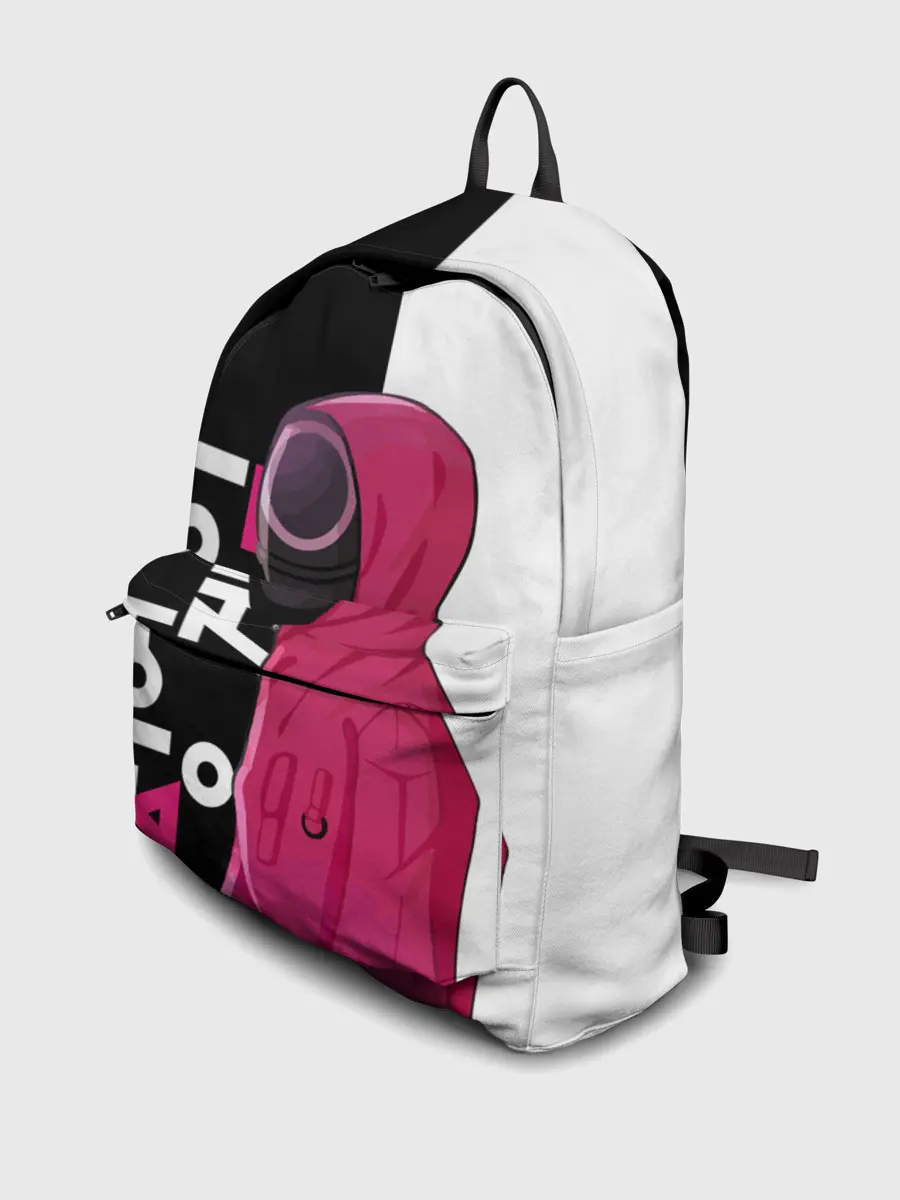 Рюкзак джинсовый / Игра в кальмара / Squid Game.