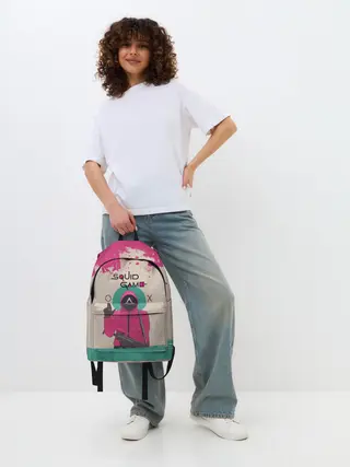 Рюкзак джинсовый / ТРЕУГОЛЬНИК НА КАРАУЛЕ