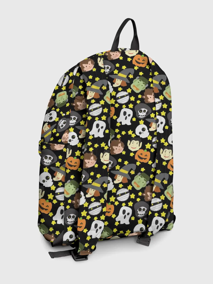 Рюкзак джинсовый / персонажи и хэллоуин