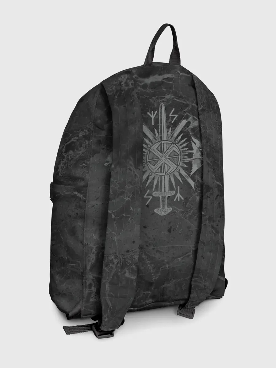 Рюкзак джинсовый / Кельтский крест стилизованный