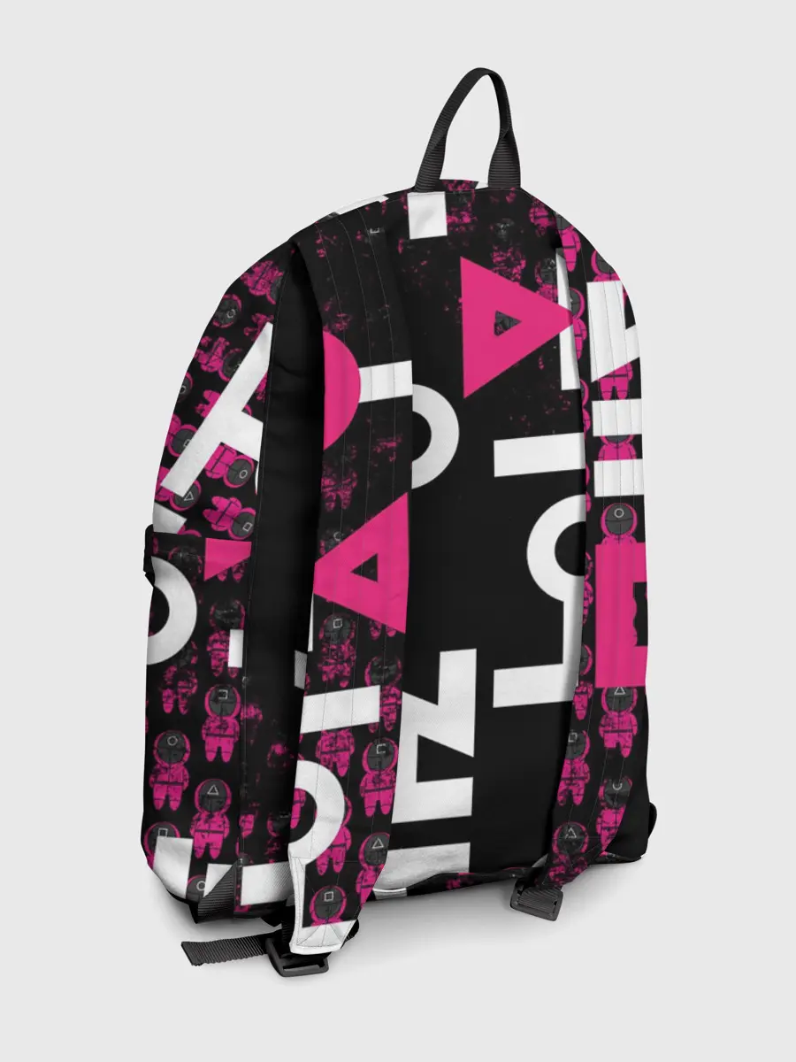 Рюкзак джинсовый / SQUID GAME | ПАТТЕРН СТРАЖЕЙ