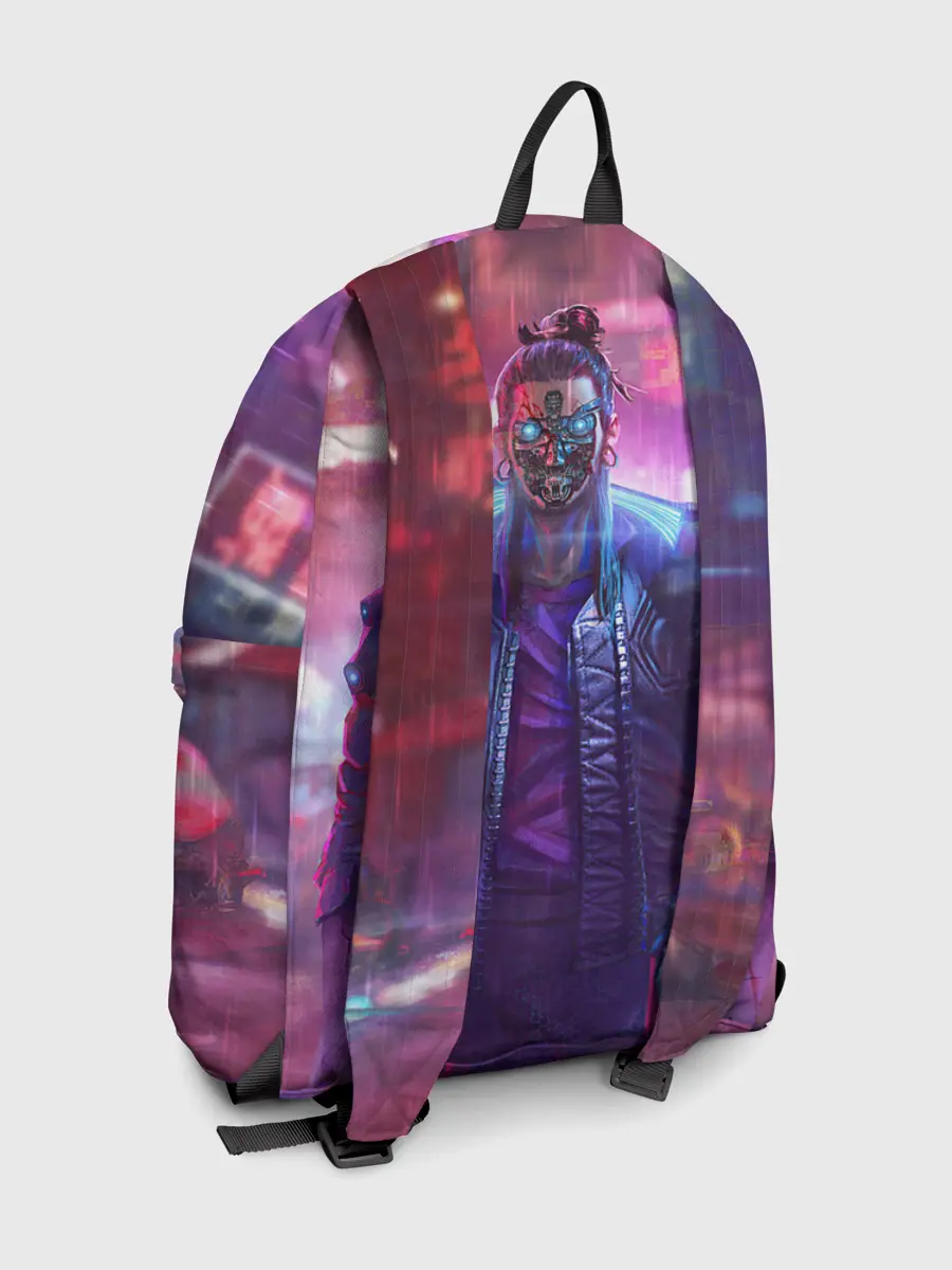 Рюкзак джинсовый / CYBERPUNK 2077 SAMURAI, ХАОС