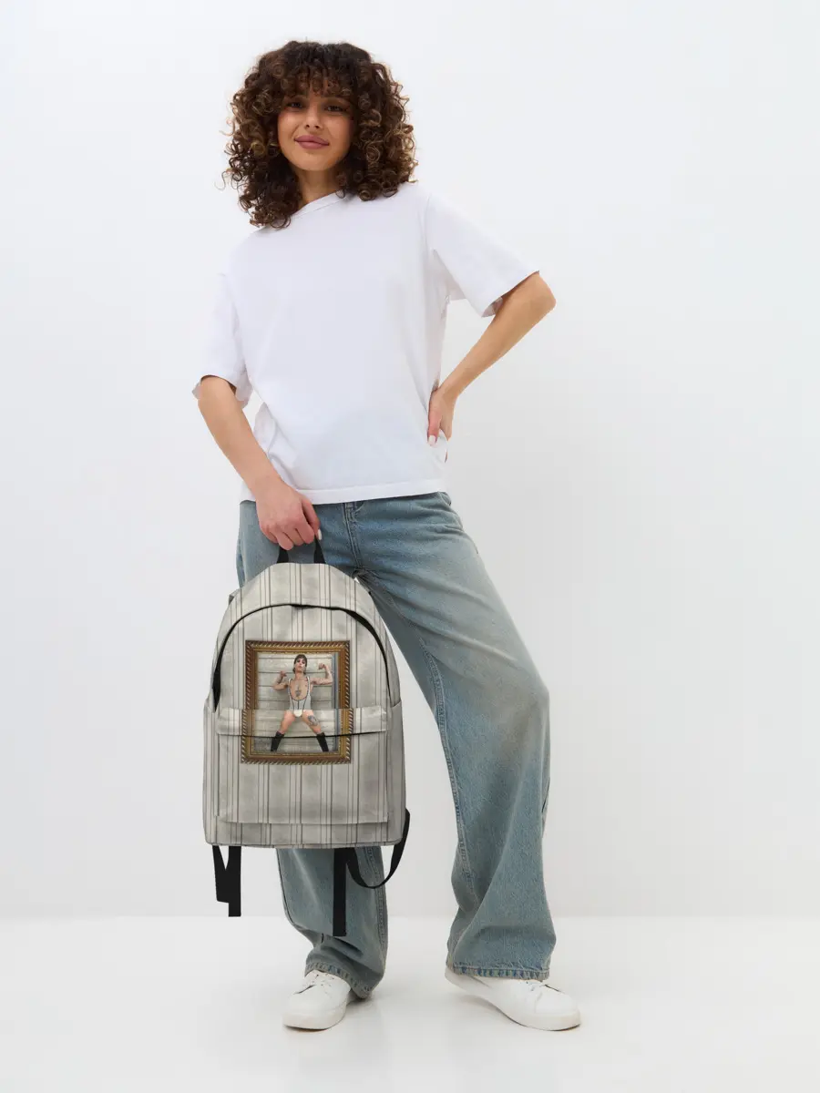 Рюкзак джинсовый / Damiano David in swimsuit