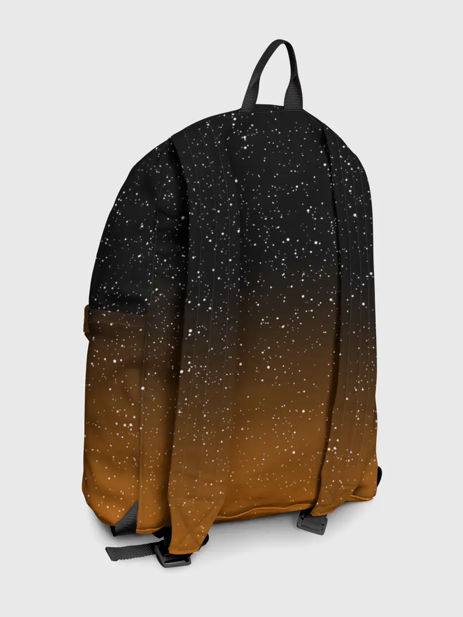 Рюкзак джинсовый / ТЫКВА КОСМОНАВТ | SPACE HALLOWEEN