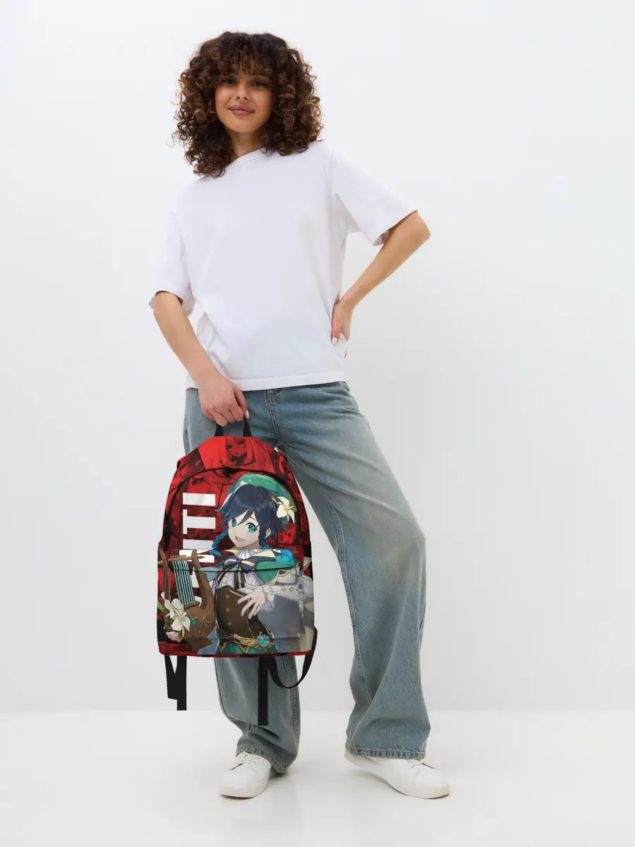 Рюкзак джинсовый / Венти | Genshin Impact