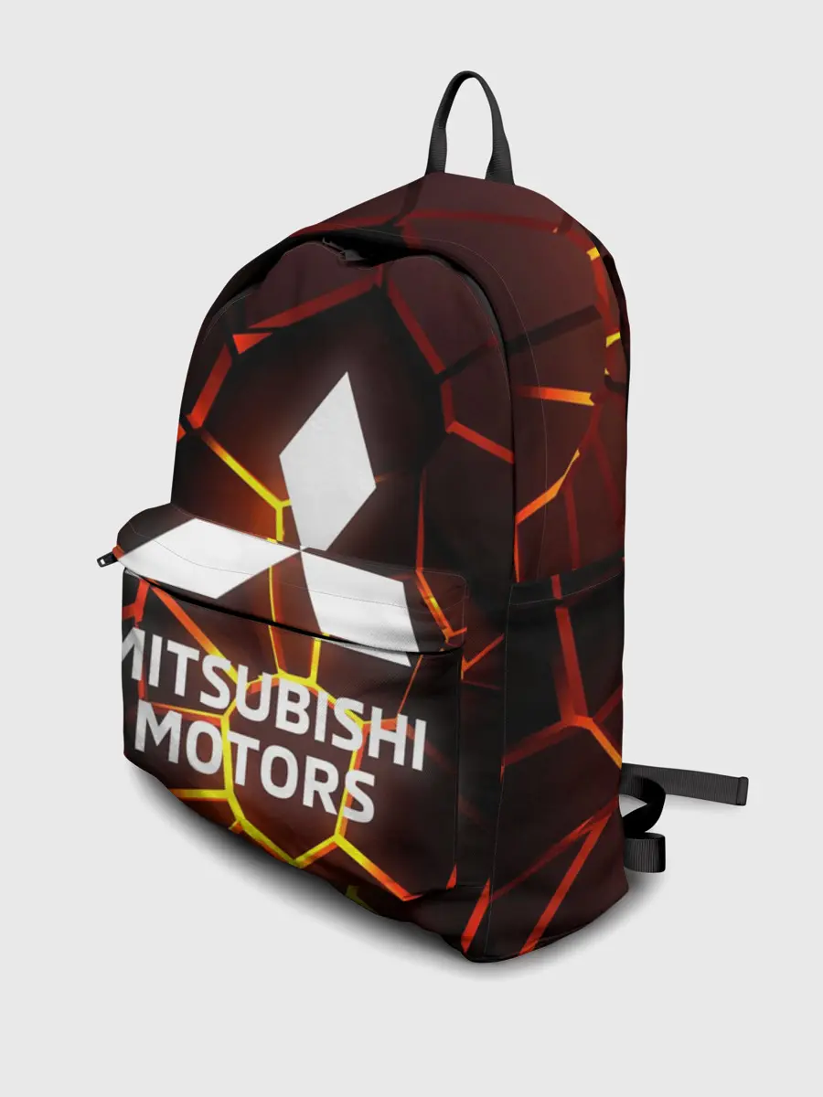 Рюкзак джинсовый / 3D плиты с подсветкой | Митсубиси