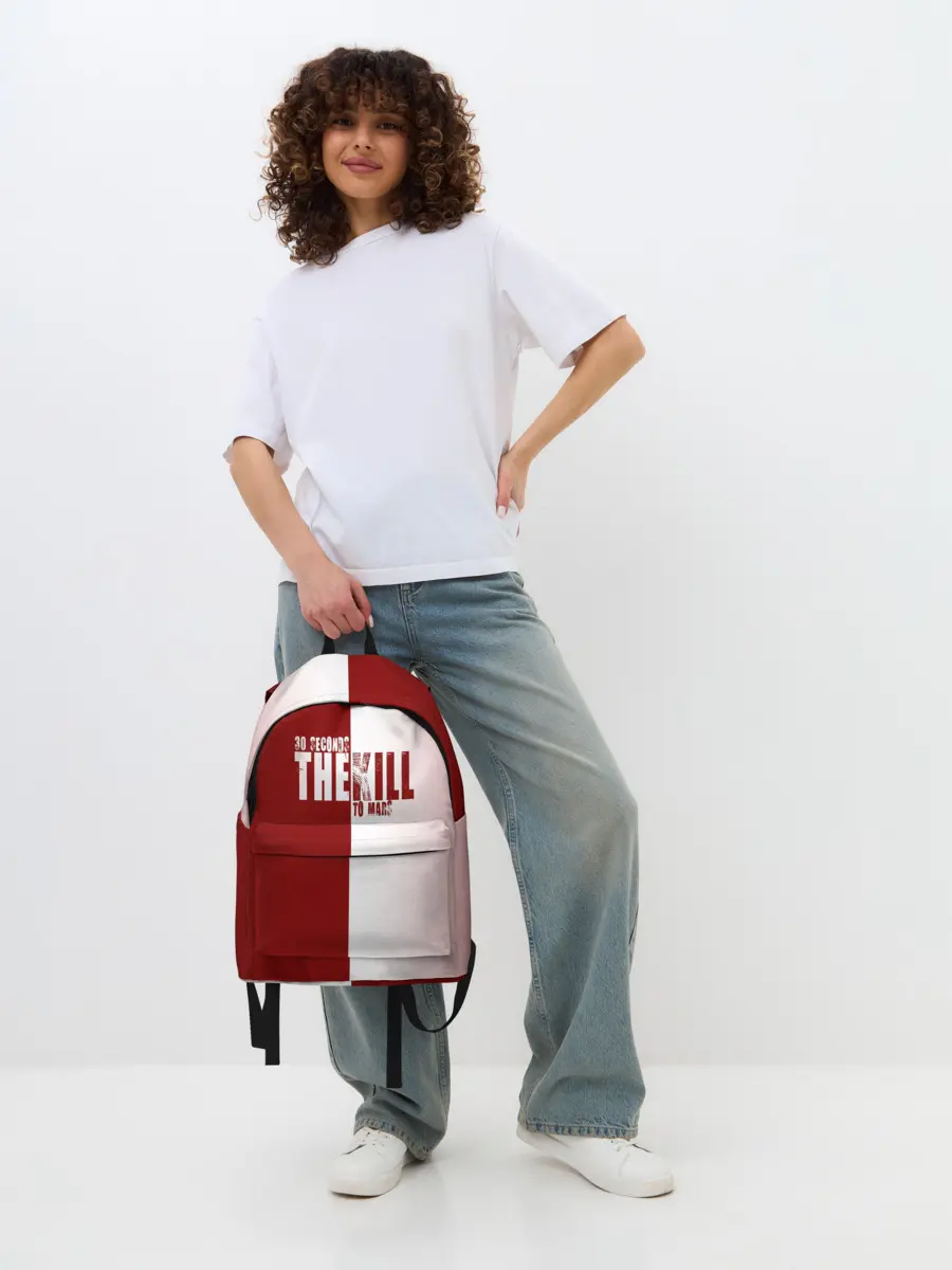 Рюкзак джинсовый / 30 SECONDS THEKILL TO MARS