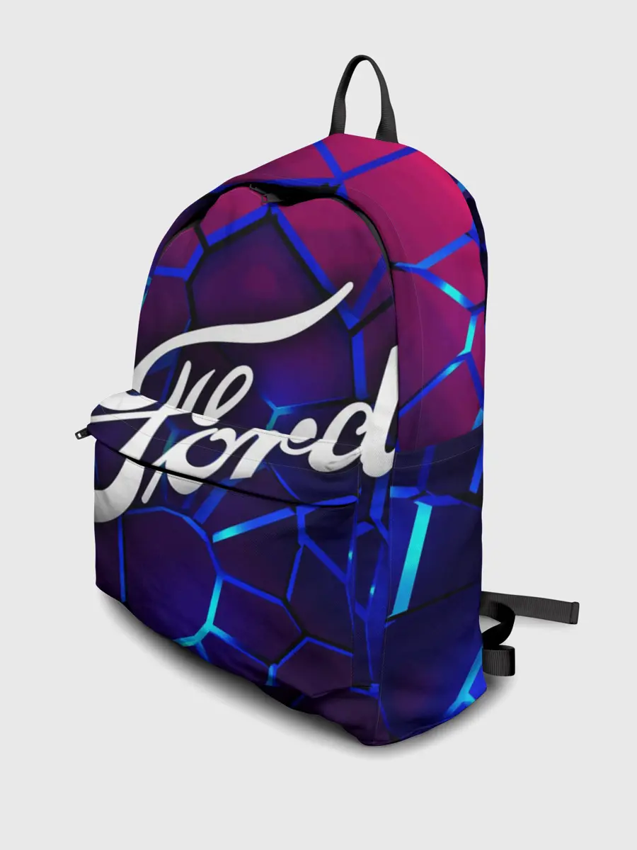 Рюкзак джинсовый / 3D плиты с подсветкой | FORD