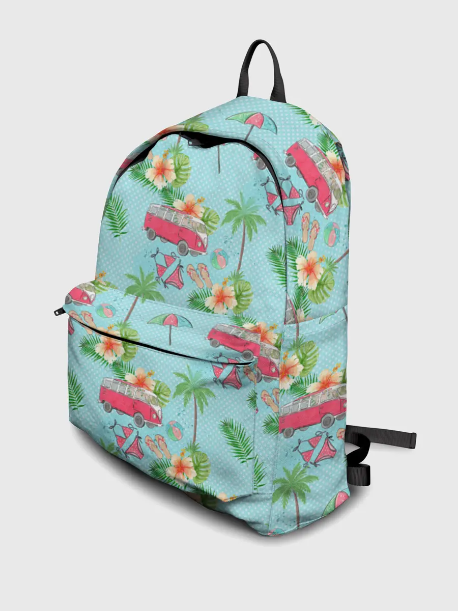 Рюкзак джинсовый / Путешествие хиппи