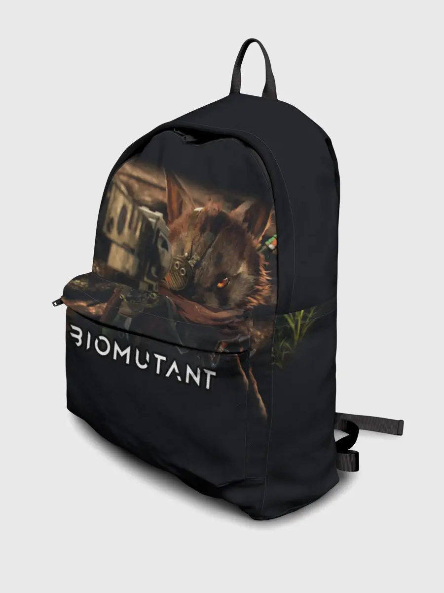 Рюкзак джинсовый / Biomutant | Биомутант с оружием