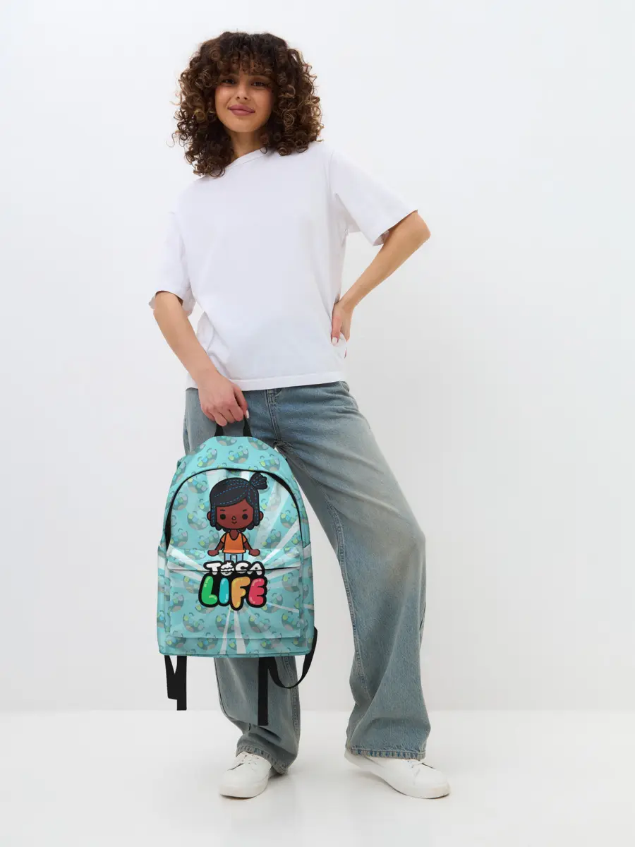 Рюкзак джинсовый / Toca Life World