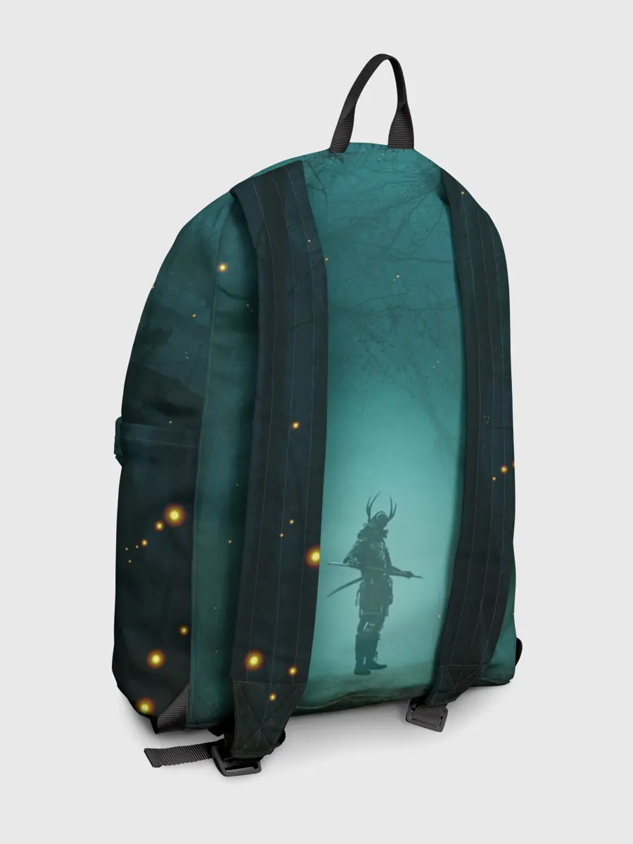 Рюкзак джинсовый / Япона-мать Самурай