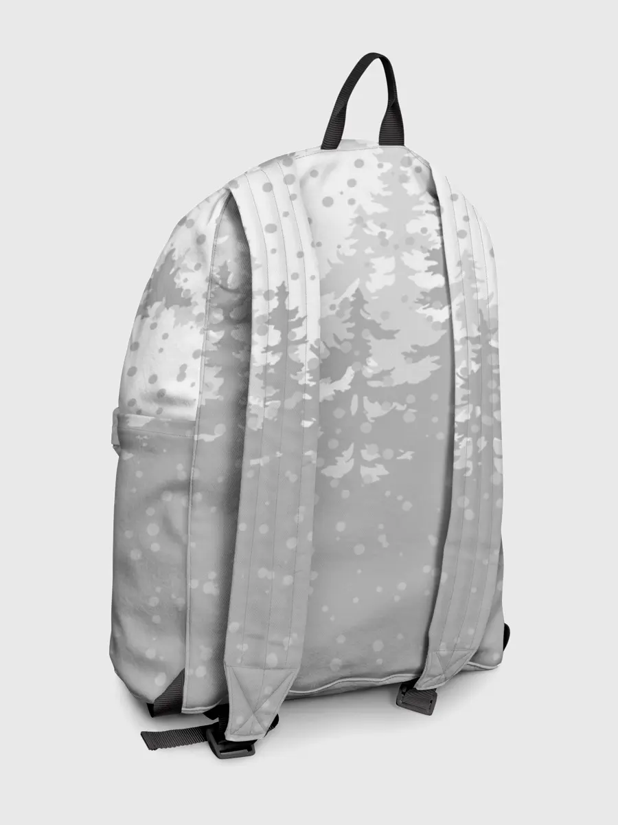 Рюкзак джинсовый / Тигр с чашкой кофе