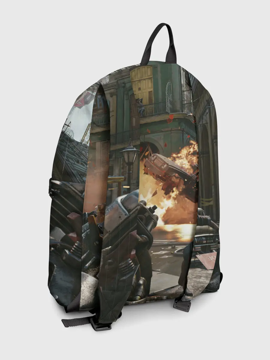 Рюкзак джинсовый / Far Cry 6 gameplay art