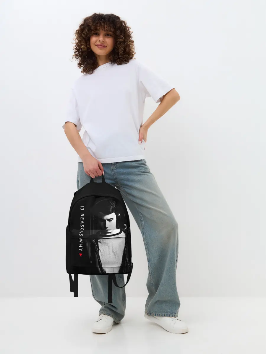 Рюкзак джинсовый / Клэй Дженсен - 13 причин почему