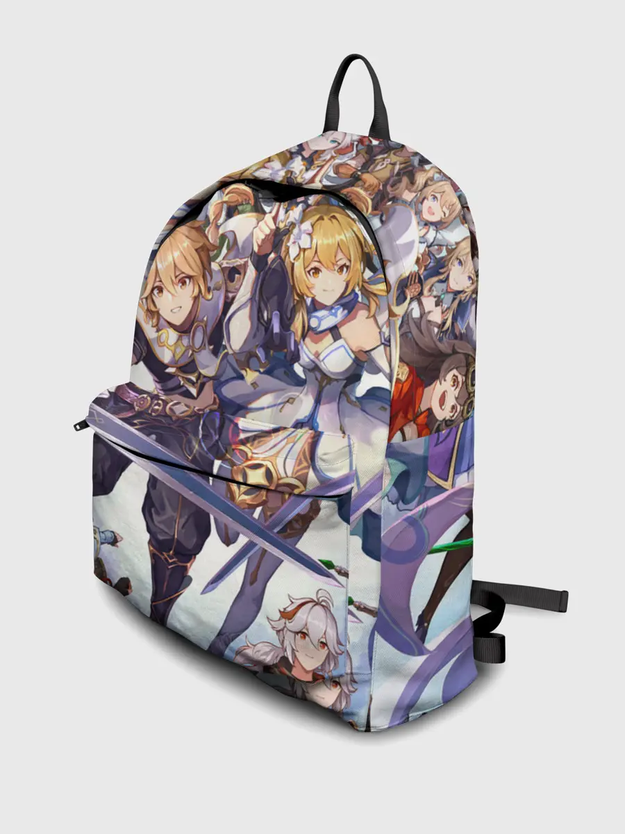 Рюкзак джинсовый / GENSHIN IMPACT ПЕРСОНАЖИ