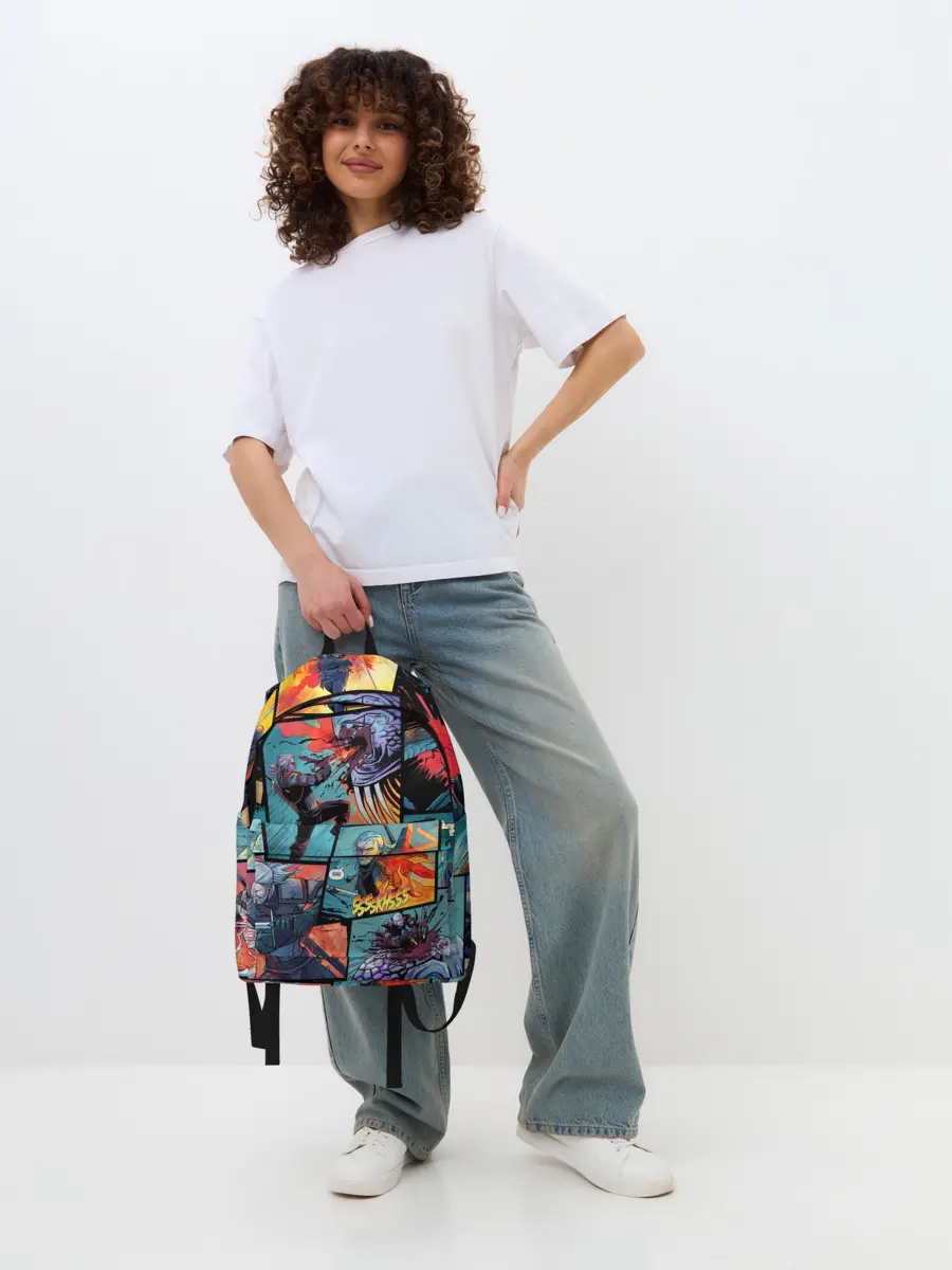 Рюкзак джинсовый / Ведьмак / The Witcher