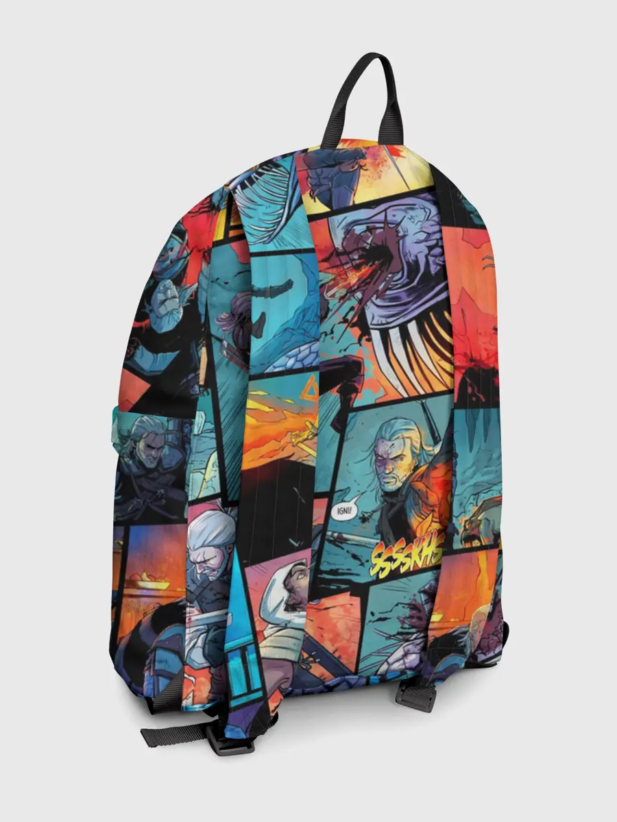 Рюкзак джинсовый / Ведьмак / The Witcher