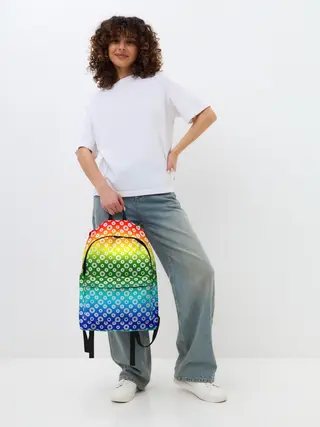 Рюкзак джинсовый / Для фотографов. RGB. Диафрагма.