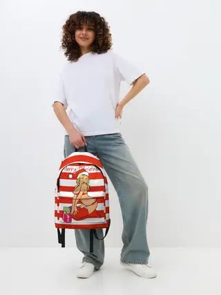 Рюкзак джинсовый / Sexy Merry Christmas