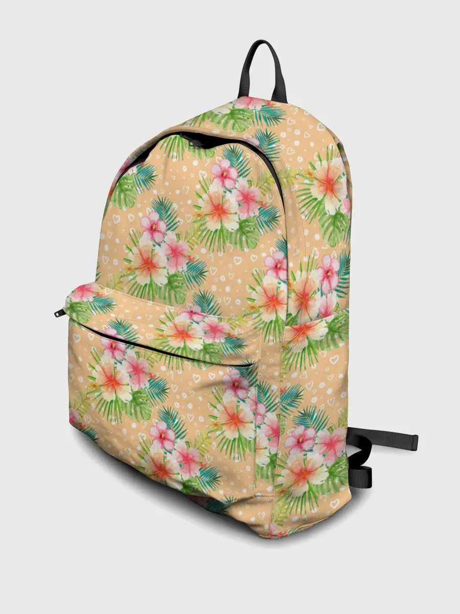 Рюкзак джинсовый / Гавайские цеты