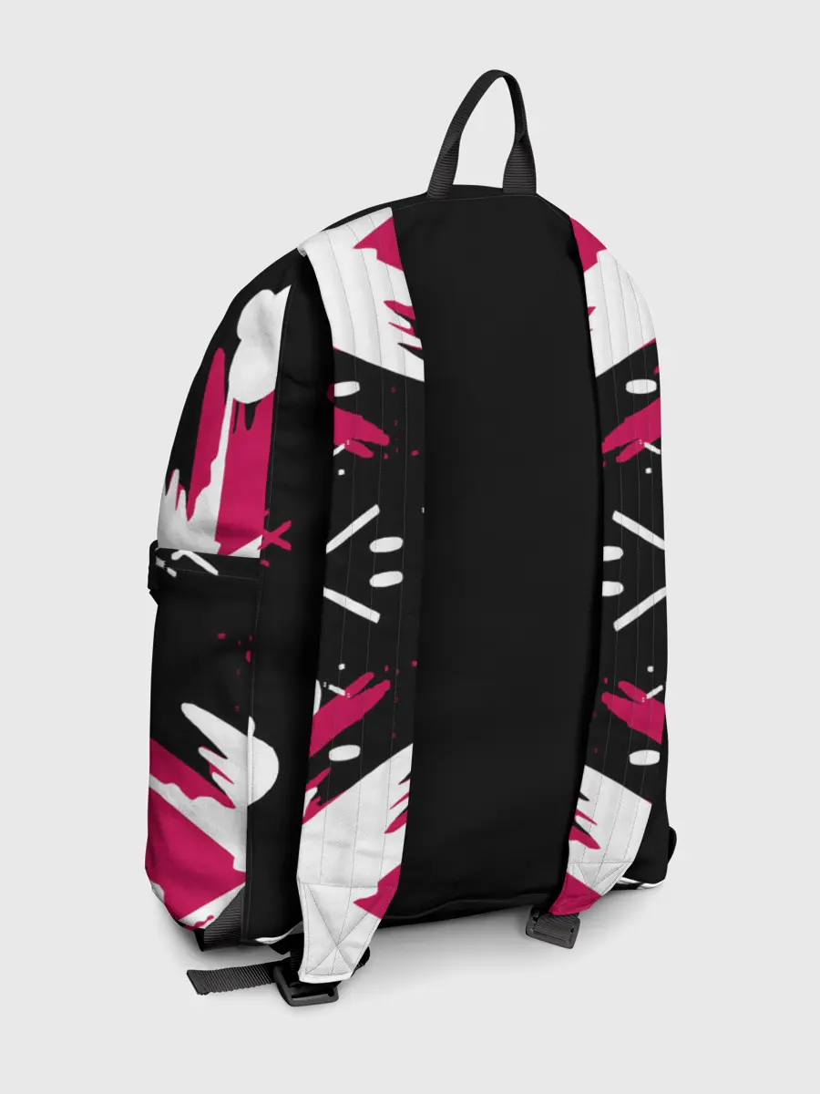 Рюкзак джинсовый / Игра в кальмара x Кот,