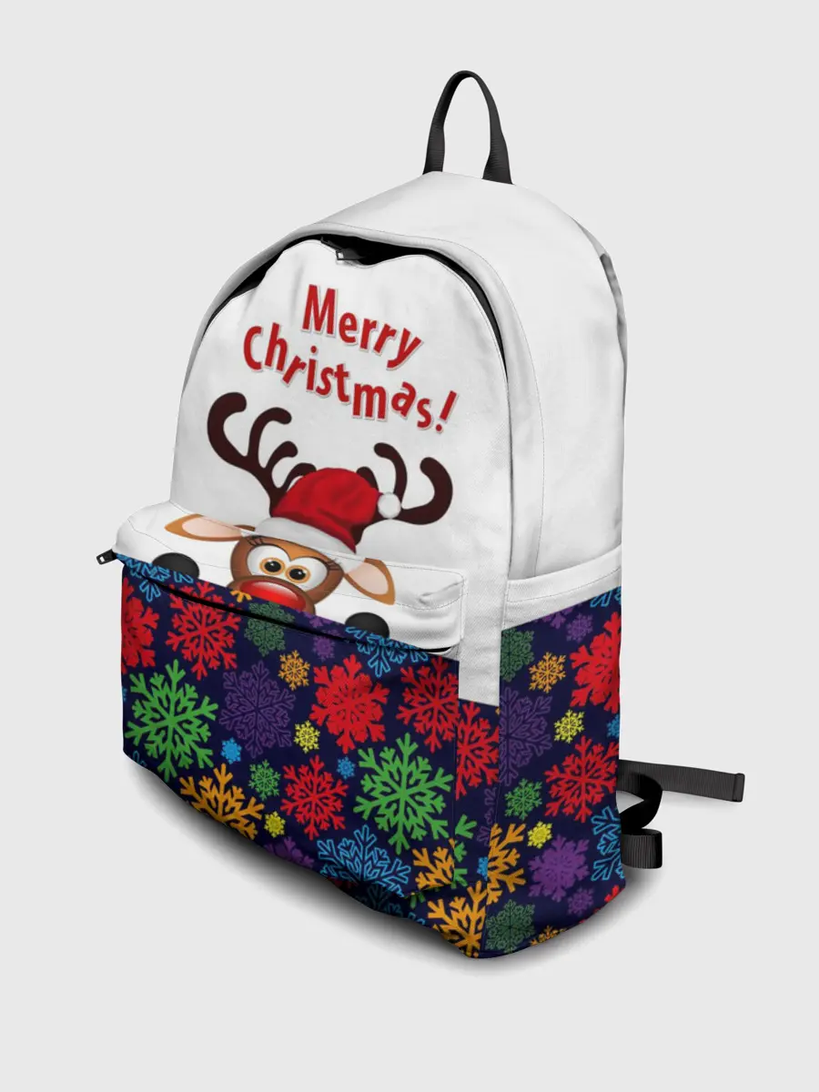 Рюкзак джинсовый / Merry Christmas