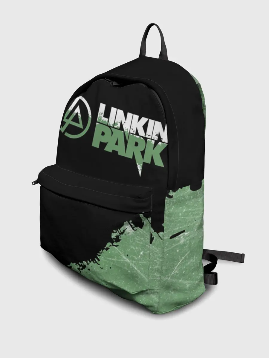 Рюкзак джинсовый / Линкин Парк в стиле Гранж | Linkin Park