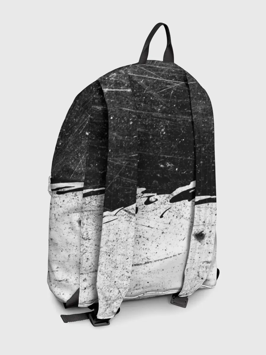 Рюкзак джинсовый / Линкин Парк Лого Рок ЧБ | Linkin Park Rock