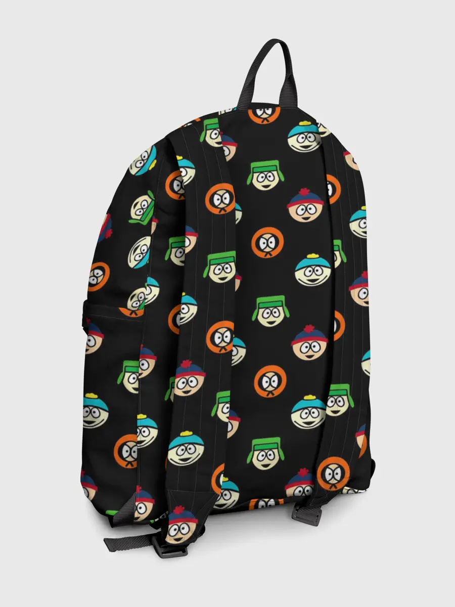 Рюкзак джинсовый / Южный парк, паттерн