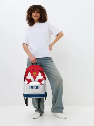 Рюкзак джинсовый / Russia Team