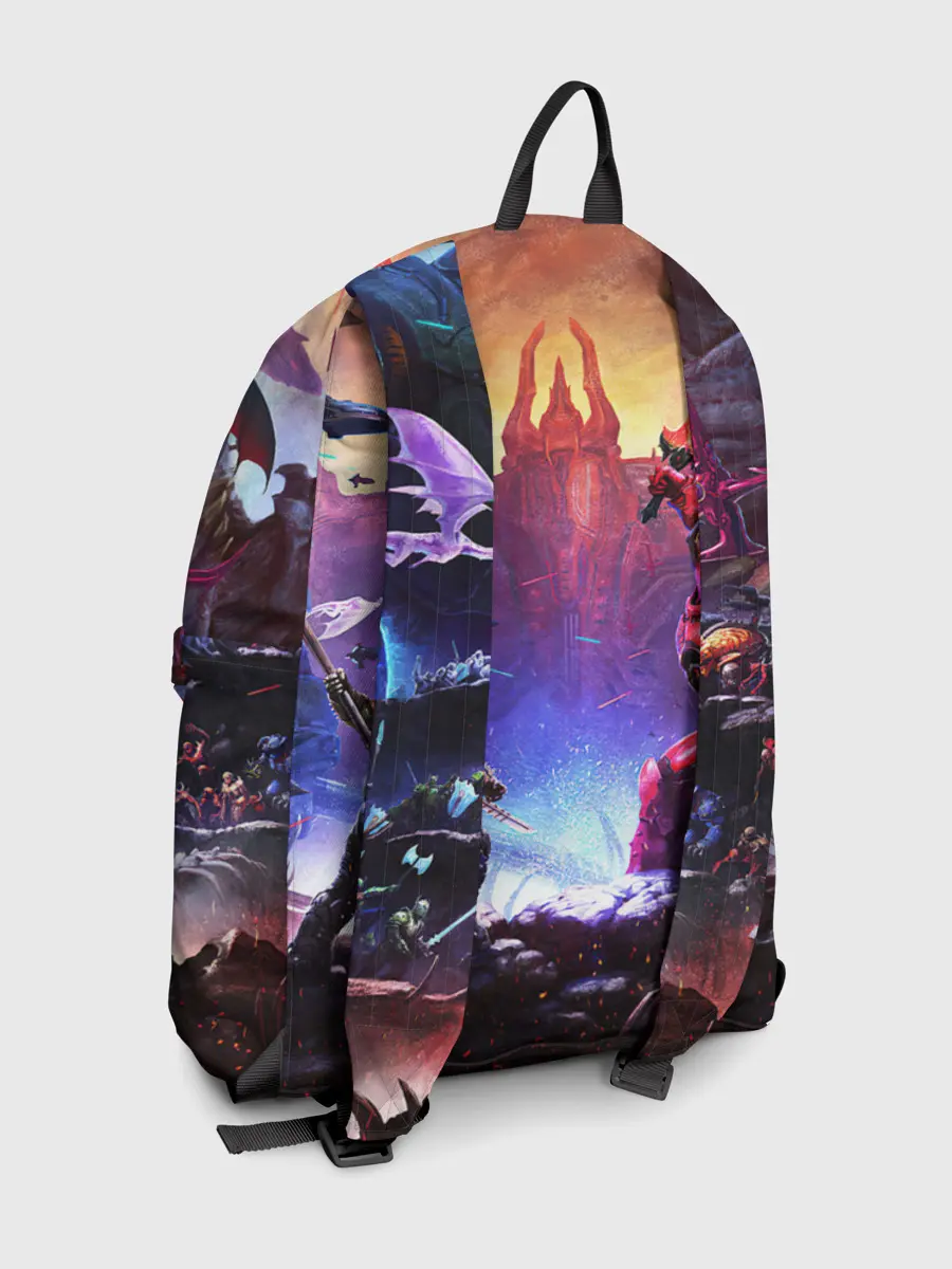 Рюкзак джинсовый / DOOM ETERNAL | ДУМ БИТВА В АДУ