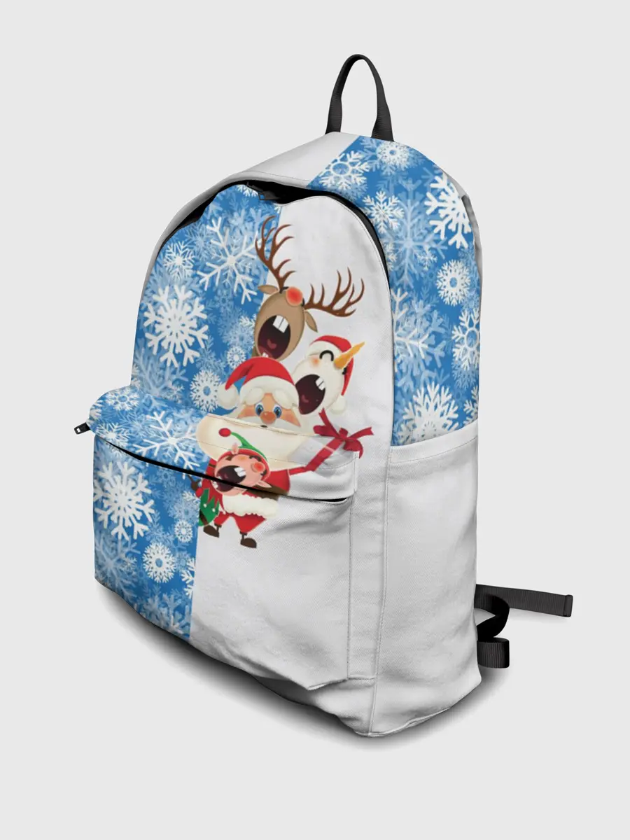 Рюкзак джинсовый / Подарок от Санты