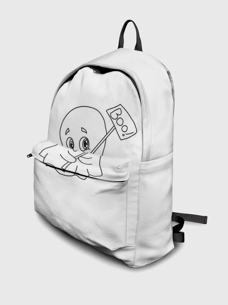 Рюкзак джинсовый / стеснительное приведение