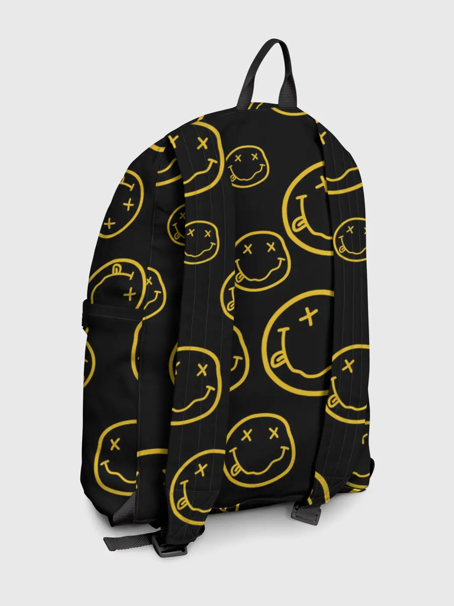 Рюкзак джинсовый / Арт на группу Nirvana