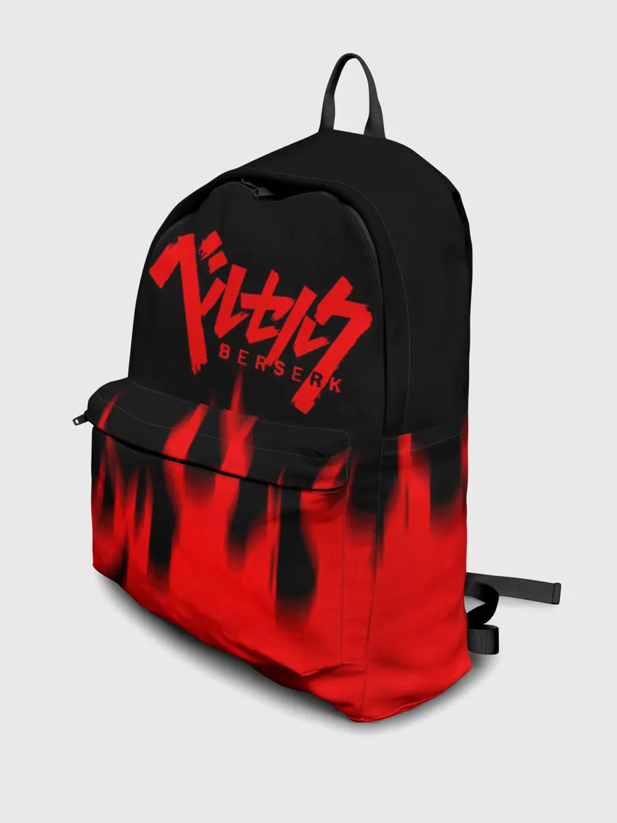 Рюкзак джинсовый / Берсерк огонь.