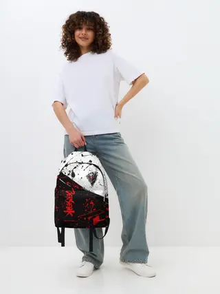 Рюкзак джинсовый / Berserk: Черная маска