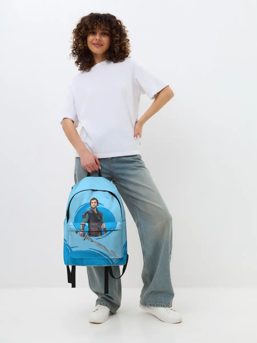 Рюкзак джинсовый / Кощей и Меч