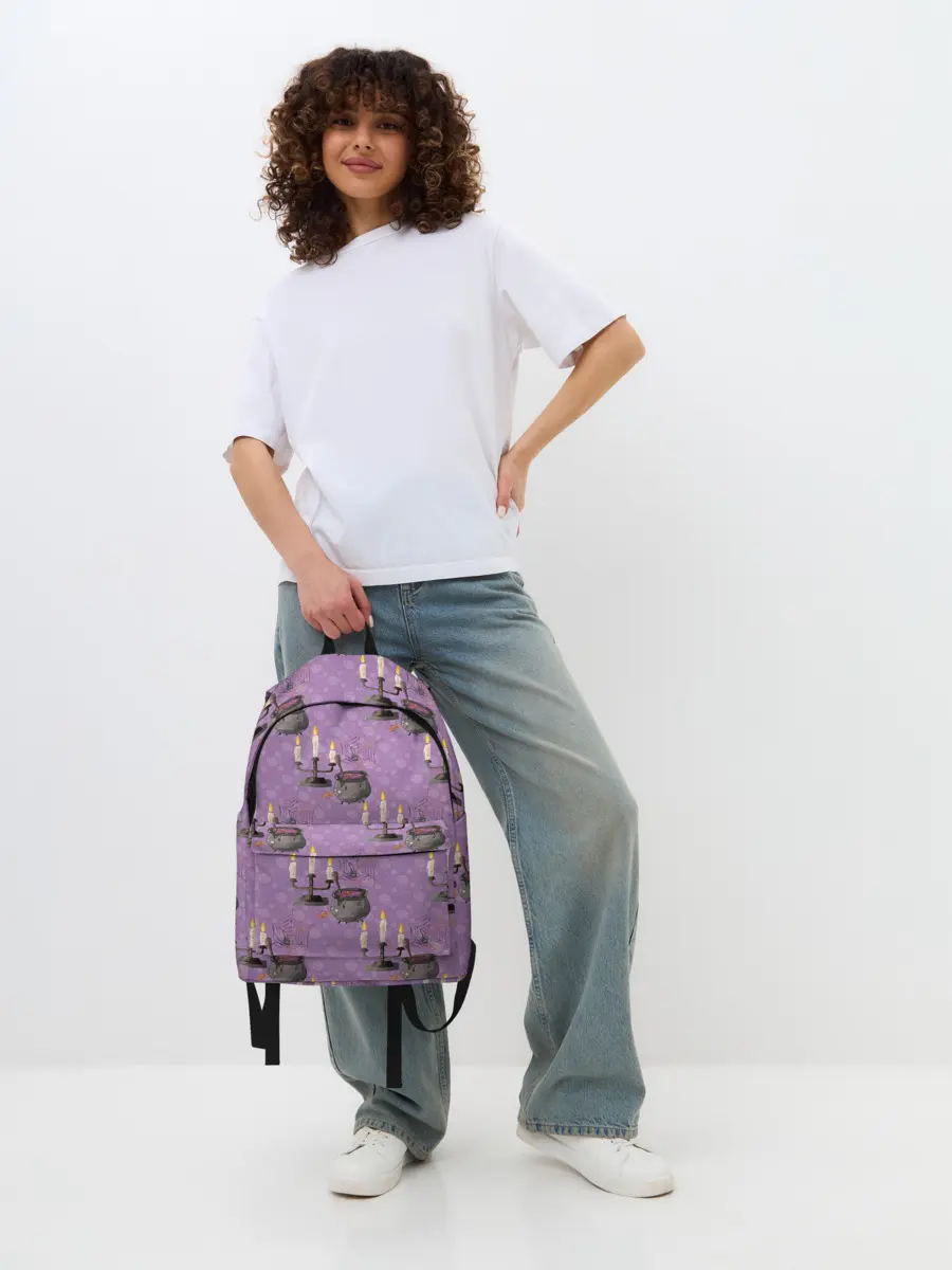 Рюкзак джинсовый / Хэллоуин Свечи