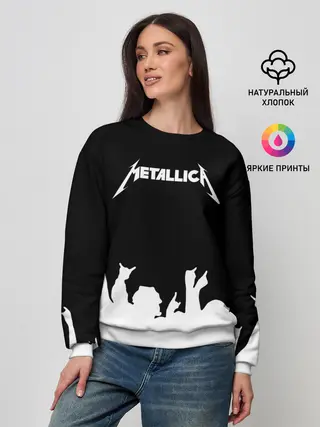 Женский свитшот / Metallica