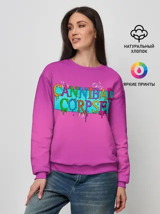 Женский свитшот / Cannibal Corpse