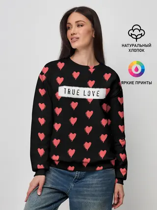 Женский свитшот / True Love